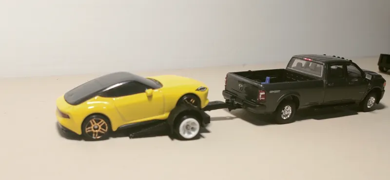 1/64 HOTWHEELS TRAILER DOLLEY Matchbox Dolley 