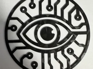 Décoration murale L’Œil Technologique