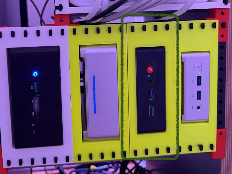 HomeRacker - Rack Mount for Beelink 12th Gen
