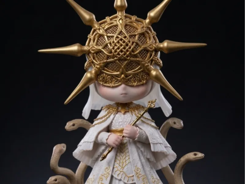 黑暗之魂 Gwyndolin 葛温德琳 Chibi比例 已分件