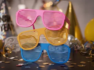 PARTY GLASSES - just 20g! Fast Print!