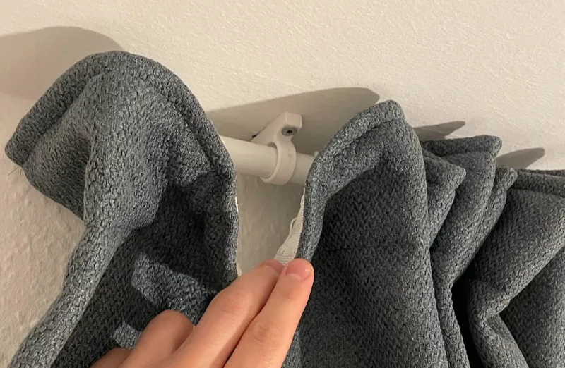 Ceiling Curtain Rod Holder (Celling mounted)