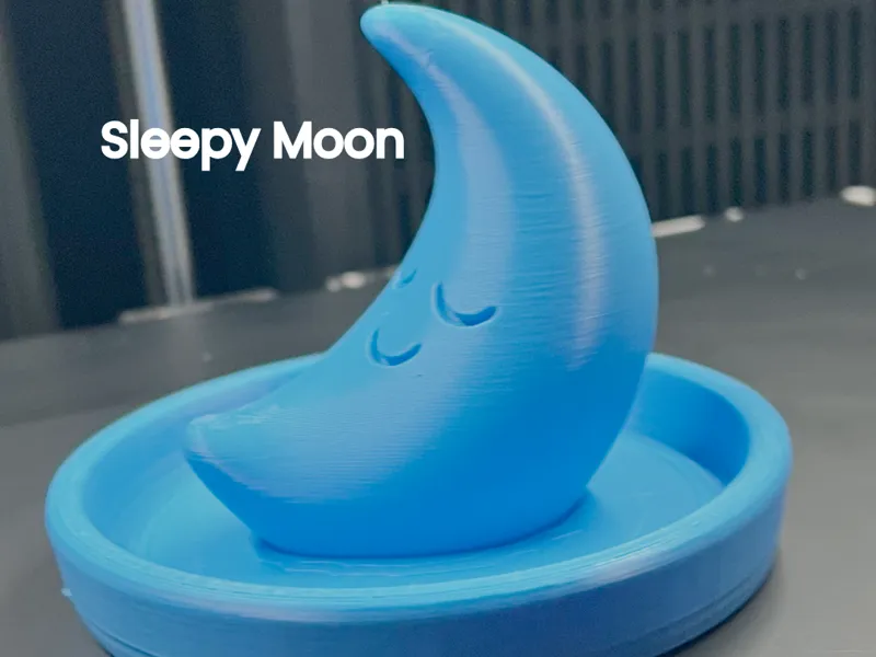 Sleepy Moon Dish — Keys, Rings & More [YouTube]