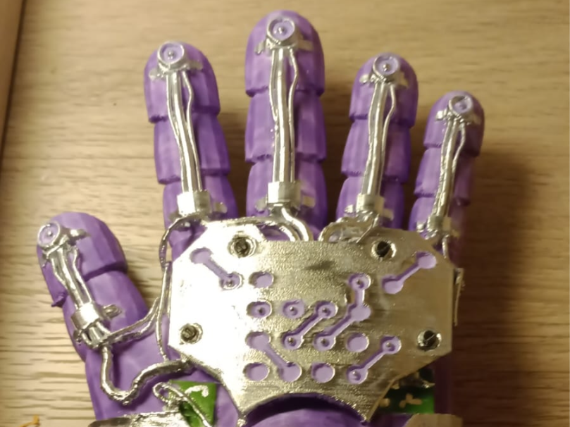 3Dプリント グラブパック パープルジャンプハンド - 無料3Dモデル