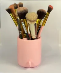Pot à pinceaux ou stylos tête de chat — photo 4