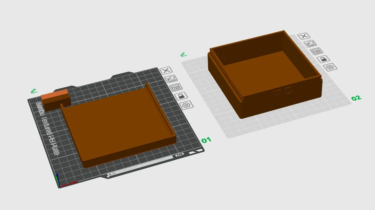 Miniatura 1 do modelo 3D 猫咪棋   【收纳盒】【独特规则】【无支撑】