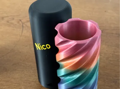 Spiral Pencil Case