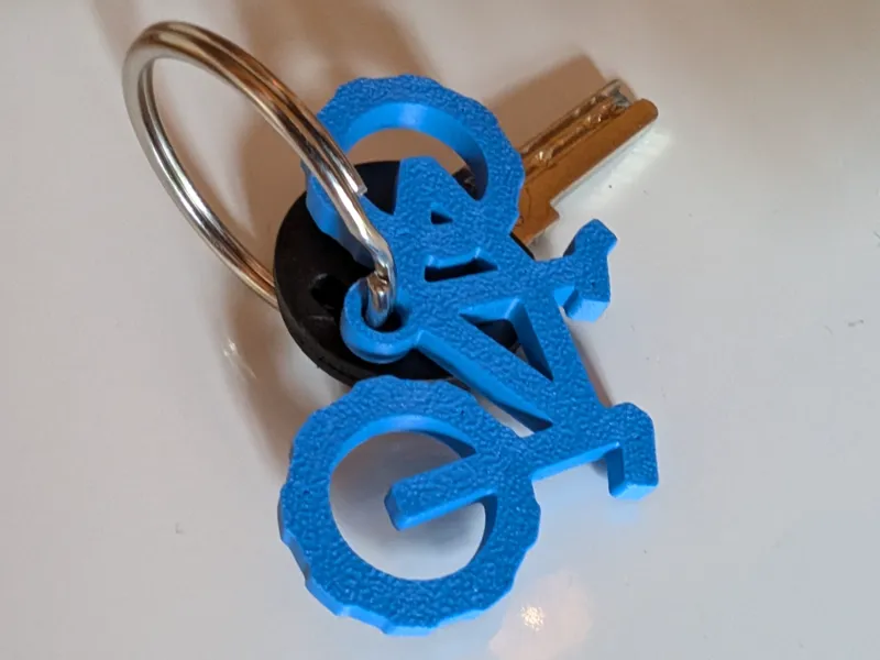 Mountain Bike, Bicycle Keychain
