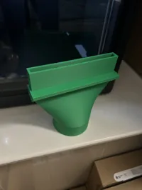 Bouche d'aération 80 mm avec clip pour moustiquaire — photo 3