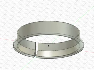 Headset lock ring for Xiaomi M365 