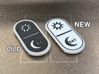 Flat labels, No bridging - AMS Two Tone