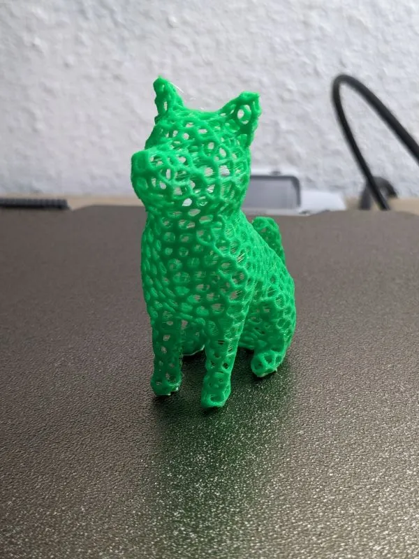 Voronoi Low Poly Dog