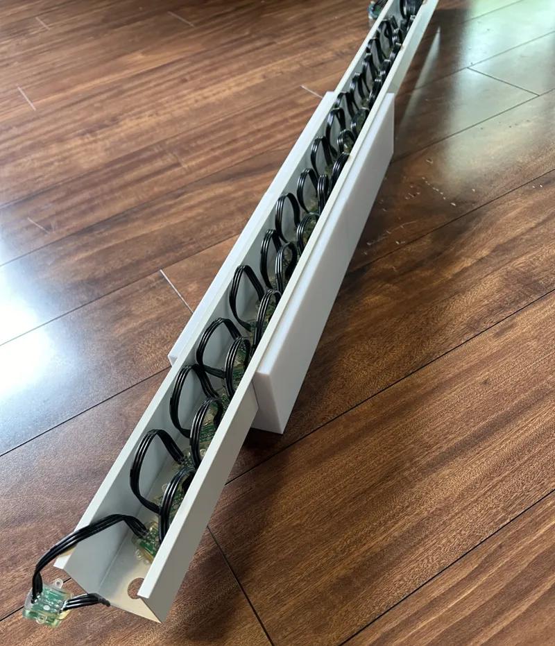 Pixel track pushing jig
