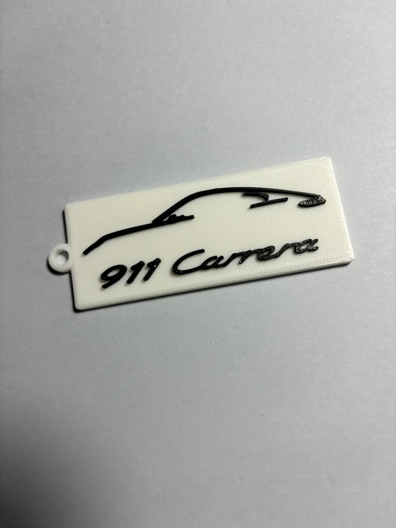 Porsche Carrera 992 Keyring