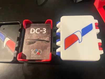 AA trading card snapbox