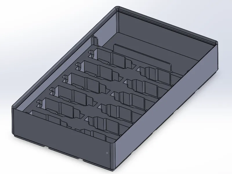 H2D gridfinity nozzle tray (3x,5y,7z)