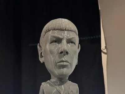 Mr. Spock Caricature Statue