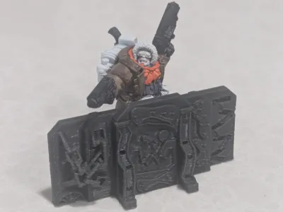 WAAAGH! FREE Ork Light Scrap Barricade