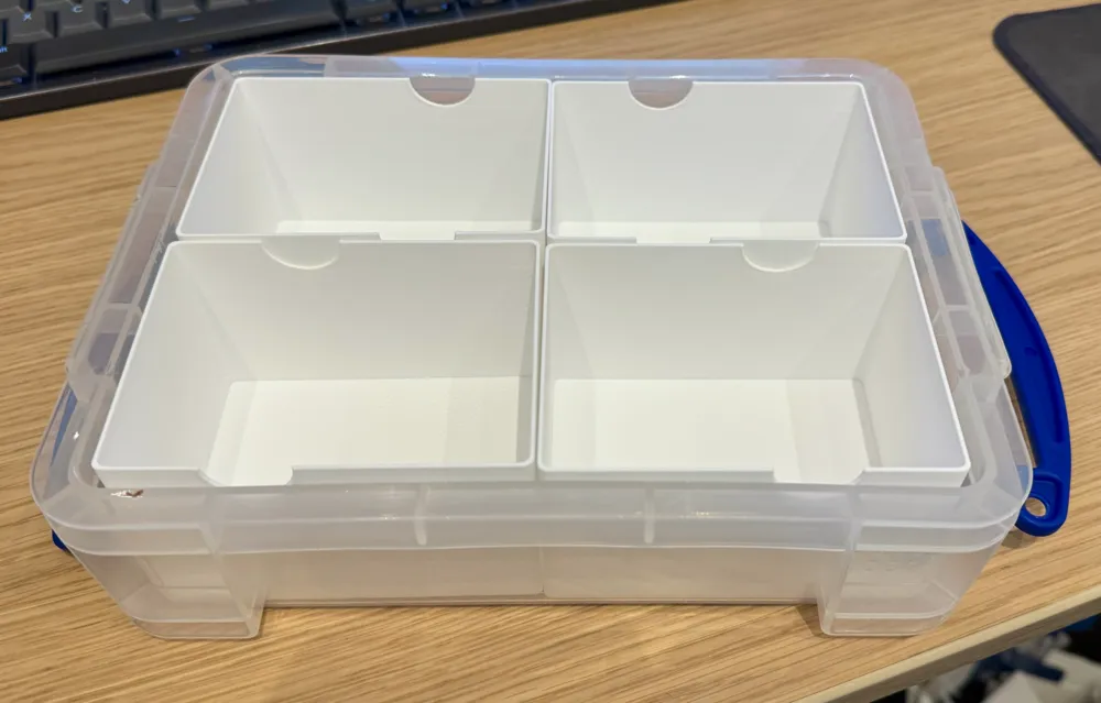 4 Tray Inserts for Really Useful Box 1.7l by SurreyGU7 MakerWorld ...