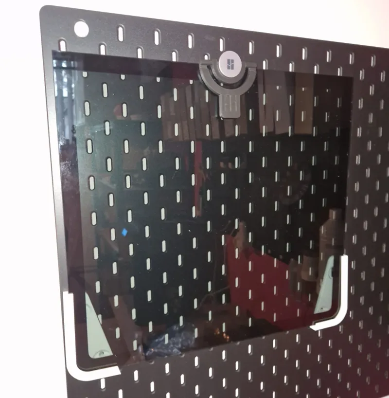 P1S glass top holder for Ikea Skadis