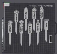 Garden Label Set- less purge