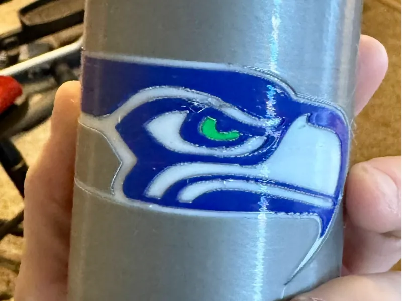 Seattle Seahawks Can Coozy or Pen Holder