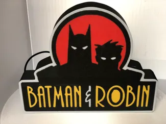 Batman & Robin Lightbox 