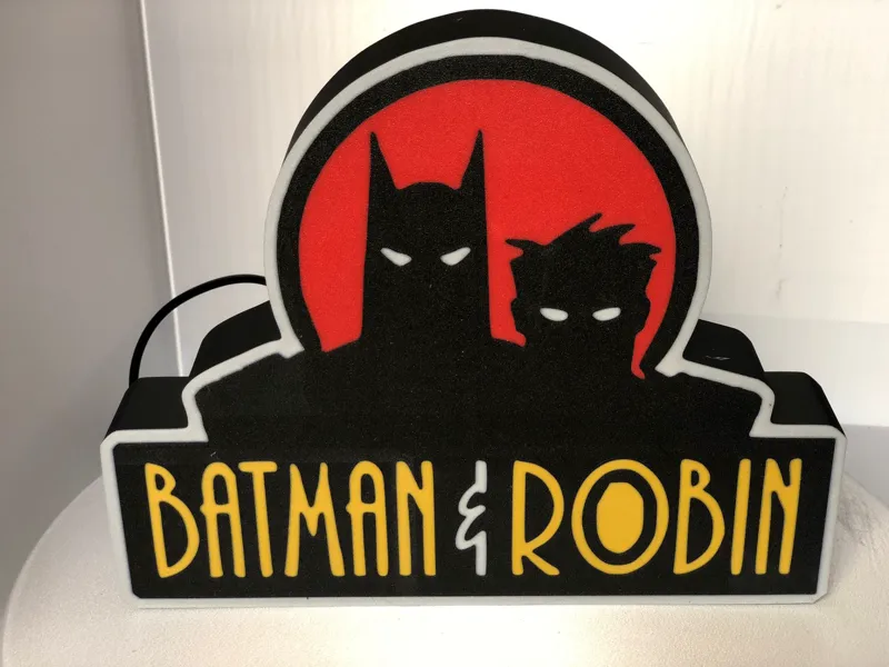 Batman & Robin Lightbox