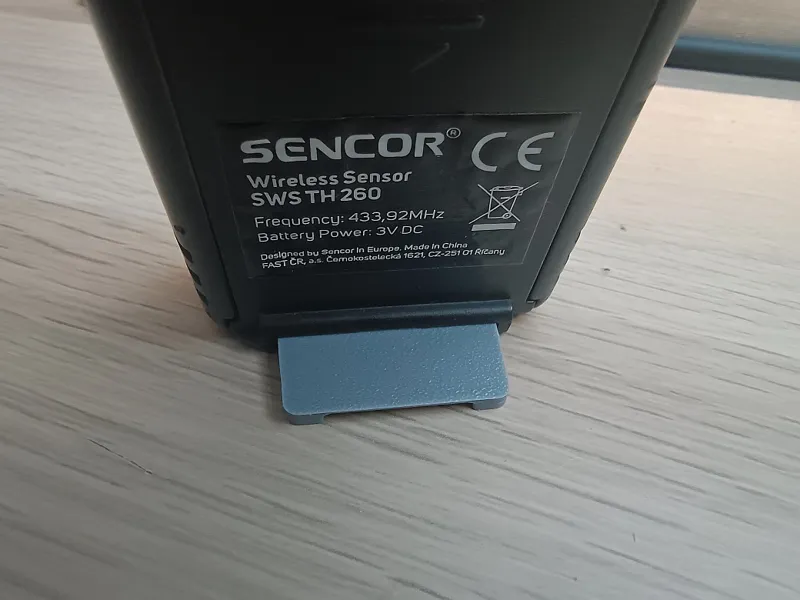 Sencor wireless sensor SWS TH 260 foot foldable