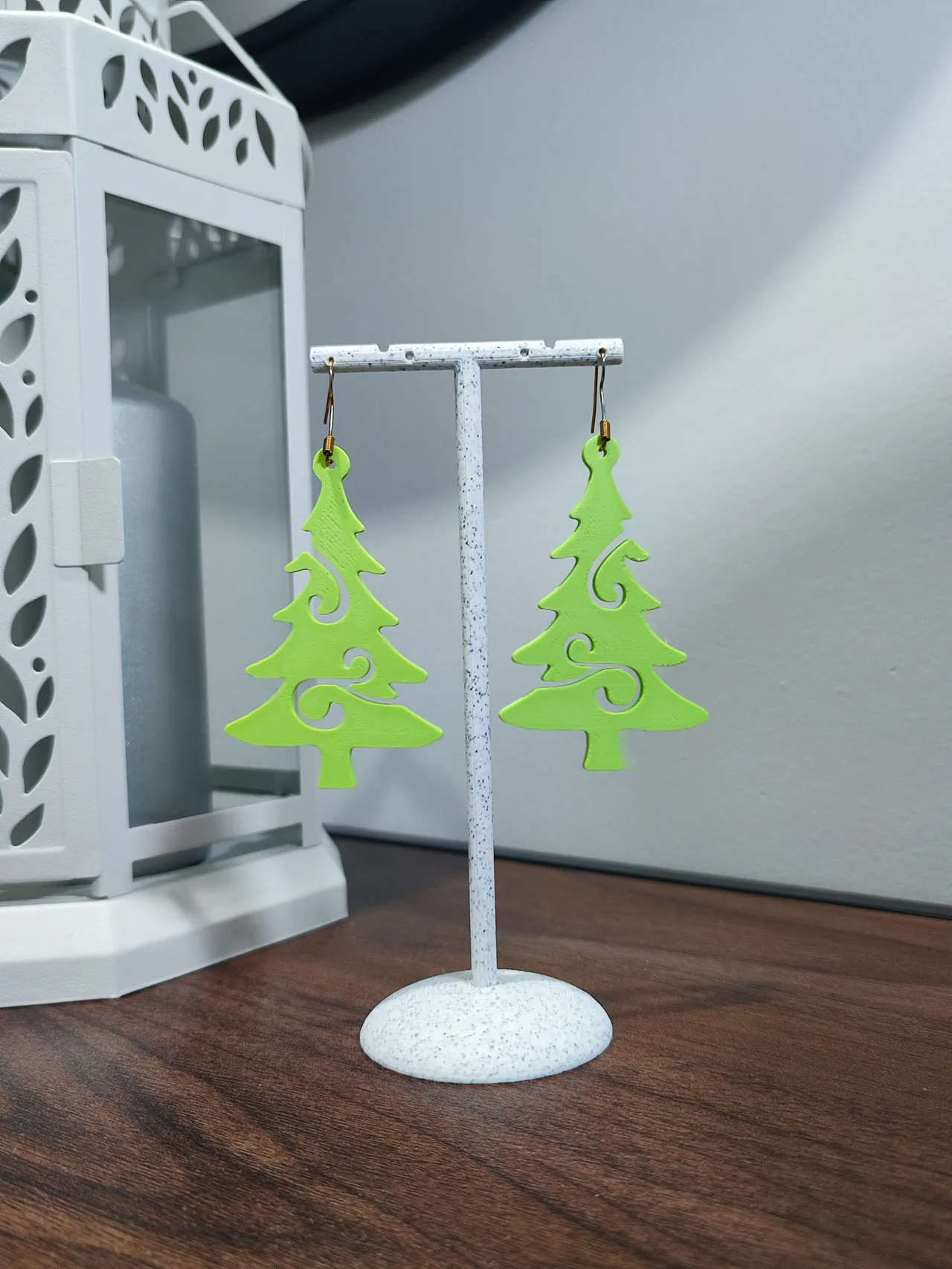 Aretes Navidades Neón view 2