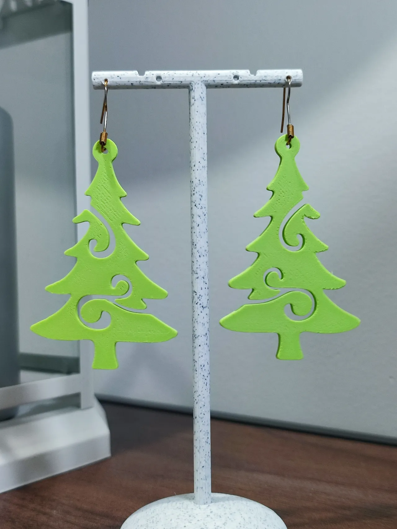 Aretes Navidades Neón view 3