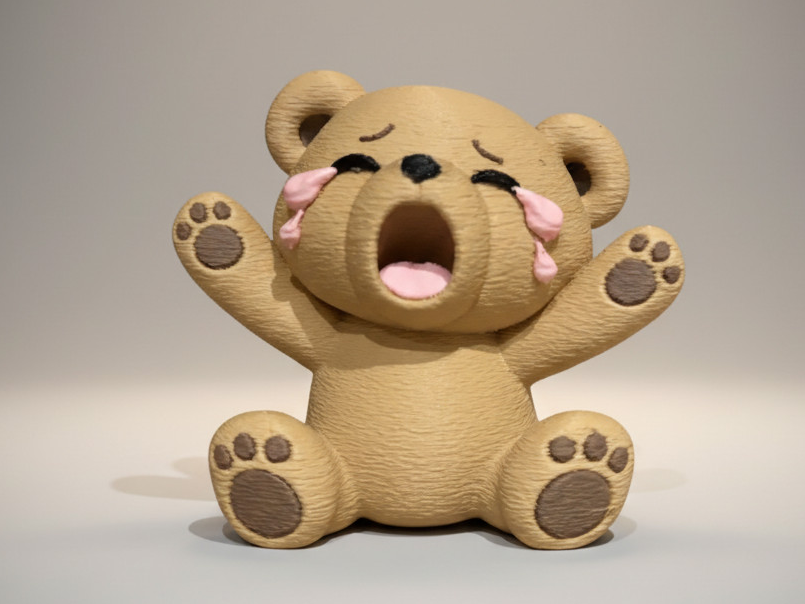 Bearmoji Drama Benny – Cozy Teddy Bear Collection