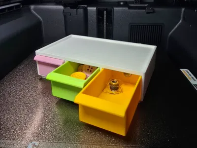 The "Soft-Close" Stackable Drawer