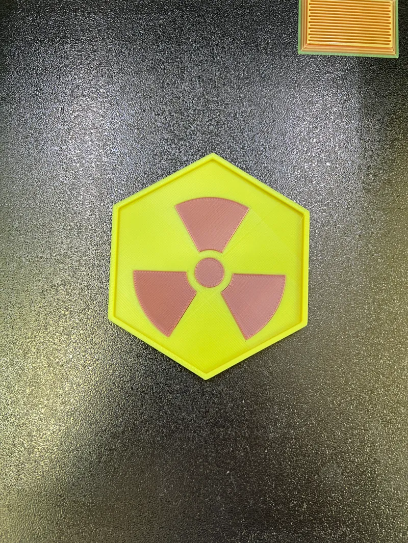 Hex Radioactive Coaster