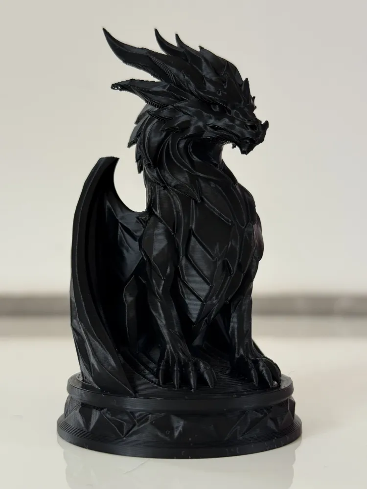 Dragon Statue - Free 3D Print Model - MakerWorld