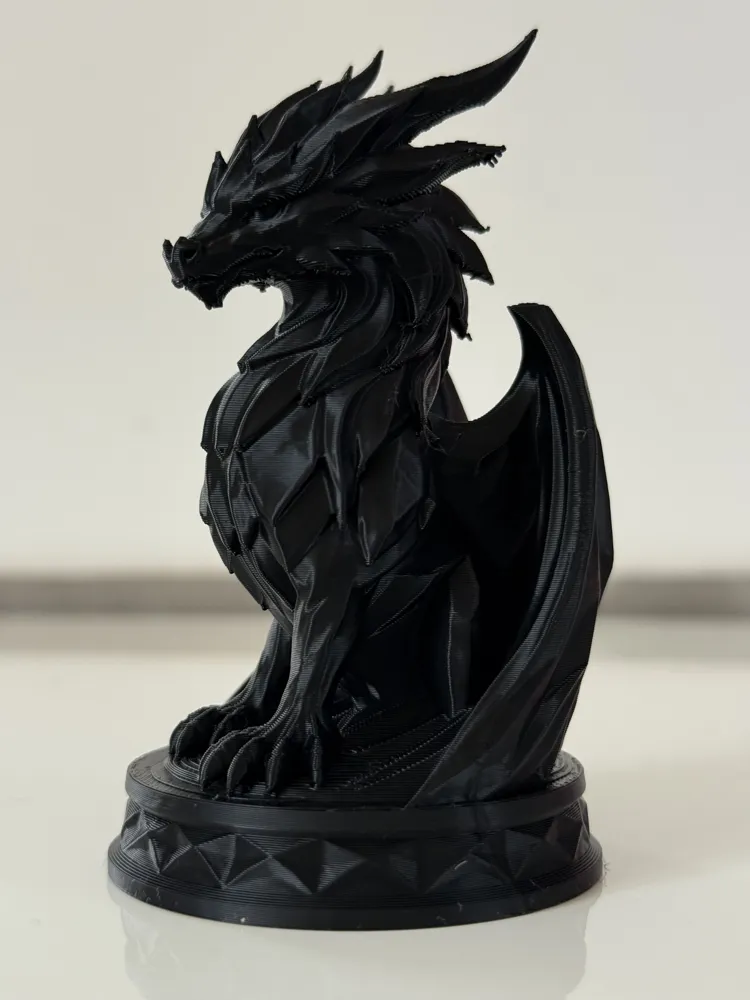 Dragon Statue - Free 3D Print Model - MakerWorld