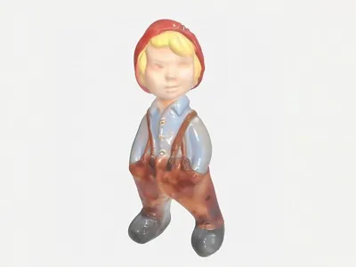 Nostalgic Boy as Garden Gnome with Cap