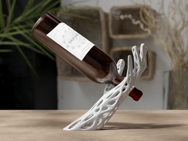 VinoGrace - Voronoi Wine Holder
