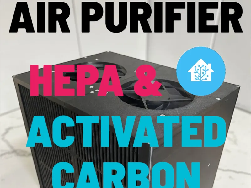 REAL Air Purifier HEPA & Activated Carbon WITH HA