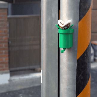 Super Mario - Piranha Plant key holder