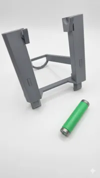 P2S front with TPU bracket 0.2mm layer, 2 walls, 15% infill
