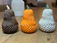 Wavy Pumpkin – Modern Autumn Decor