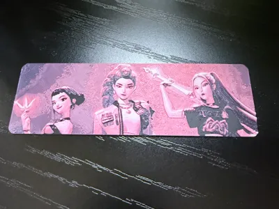Kpop demon hunters bookmark