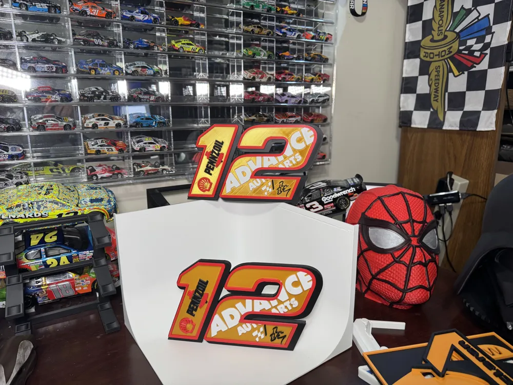 Ryan Blaney 12 Advance Auto Parts Shell Pennzoil - Free 3D Print Model ...