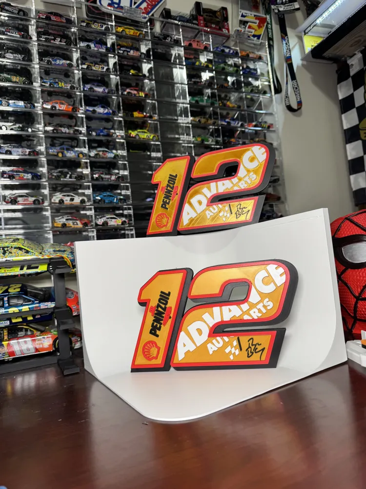 Ryan Blaney 12 Advance Auto Parts Shell Pennzoil - Free 3D Print Model ...