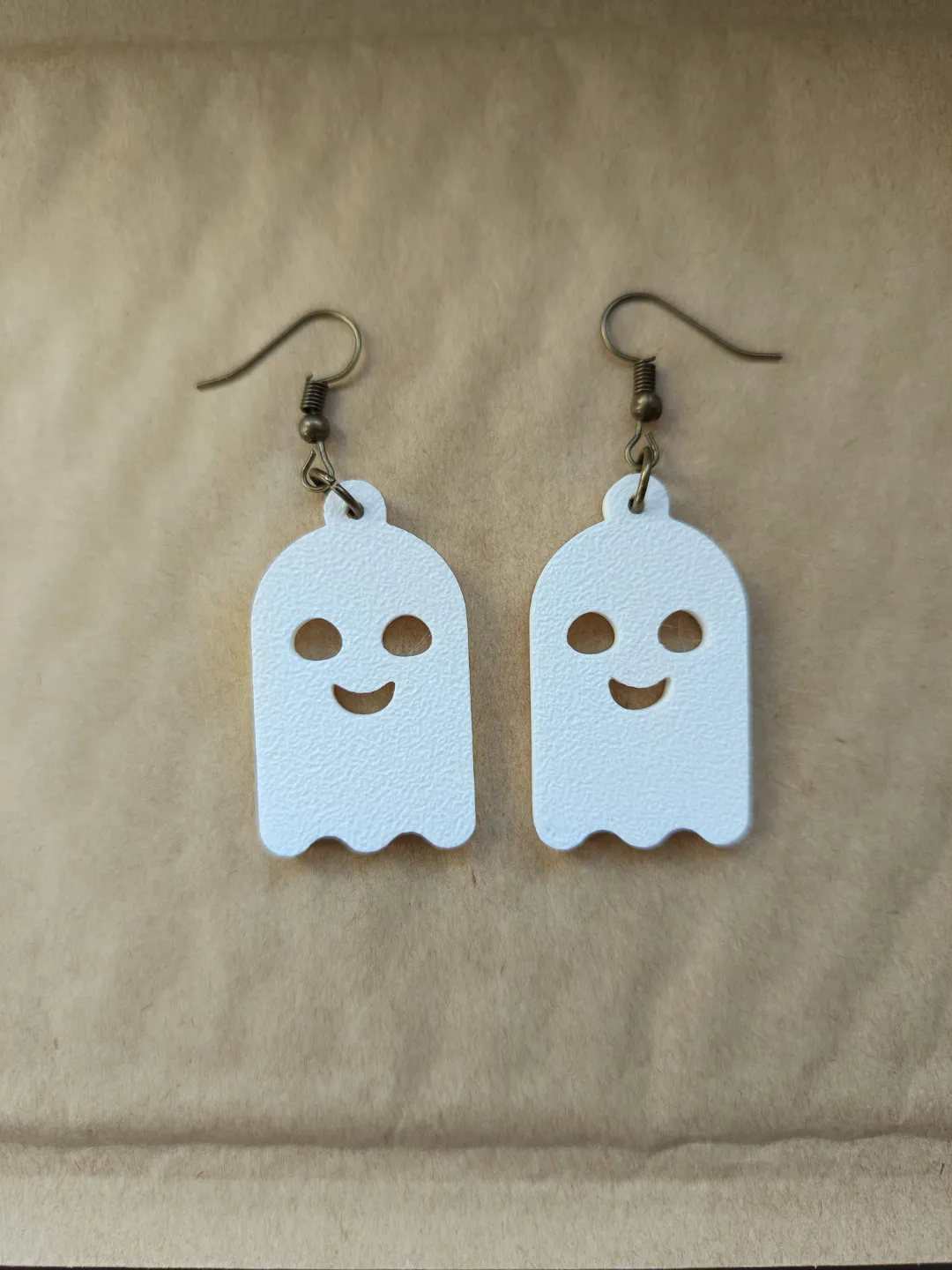 Ghost Halloween Earrings view 2