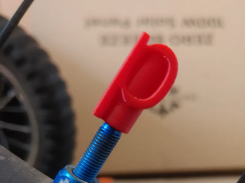 Letter Q Valve Cap