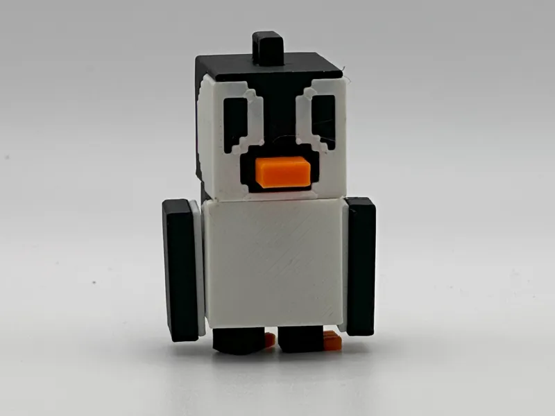Penguin Keychain Holder
