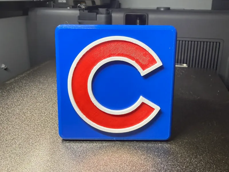 Chicago Cubs Hitch Cover
