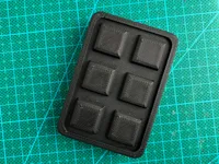 0.2mm layer, 3 walls, 15% infill 8x3mm magnets